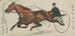 1889 Kinney Brothers Great American Trotters (N231) #NNO Maud S. Front